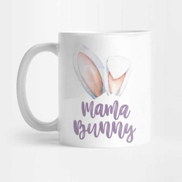 Mama Bunny - Bunny White Ears by Patty Bee Shop